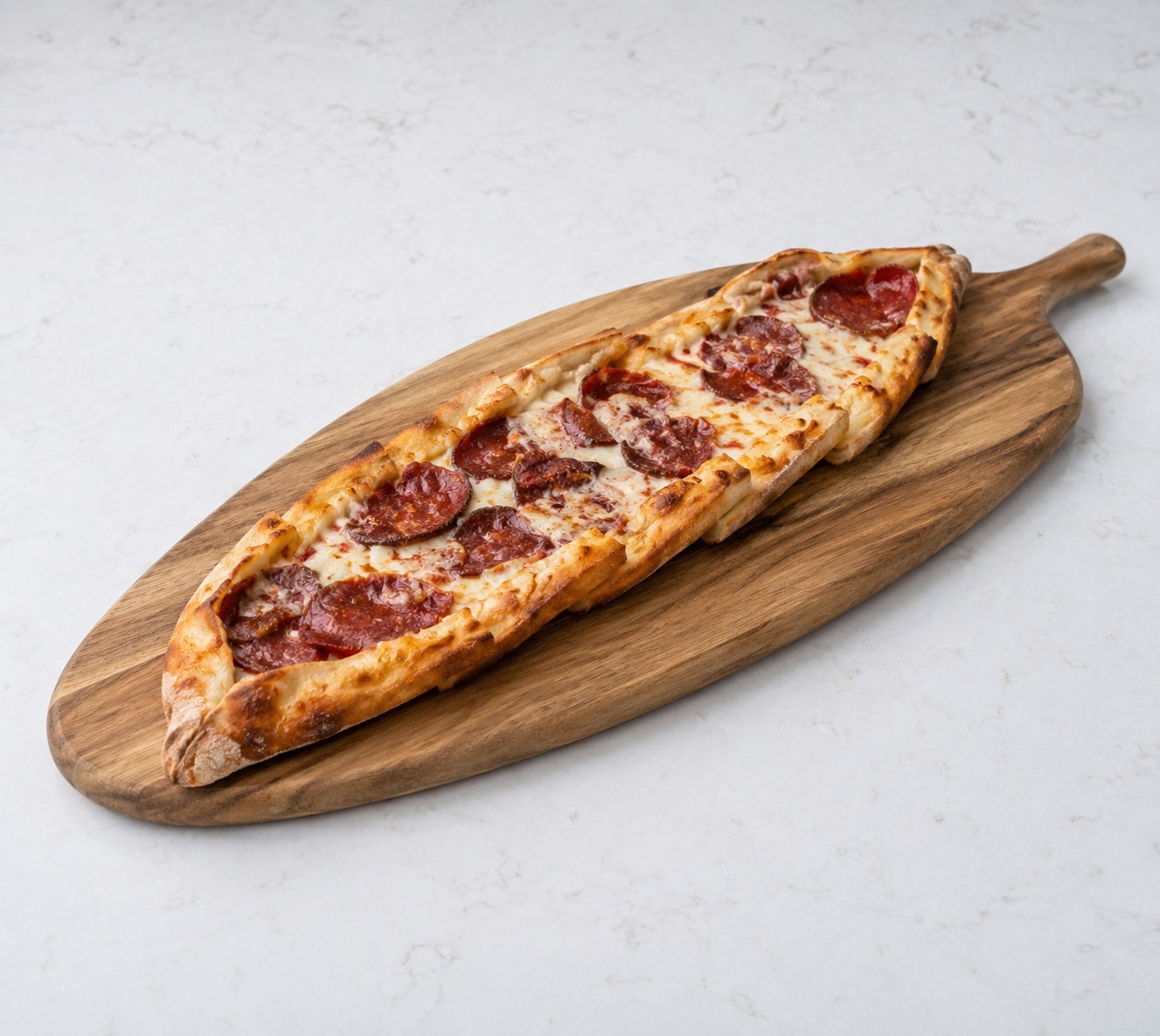 mixed meat pide