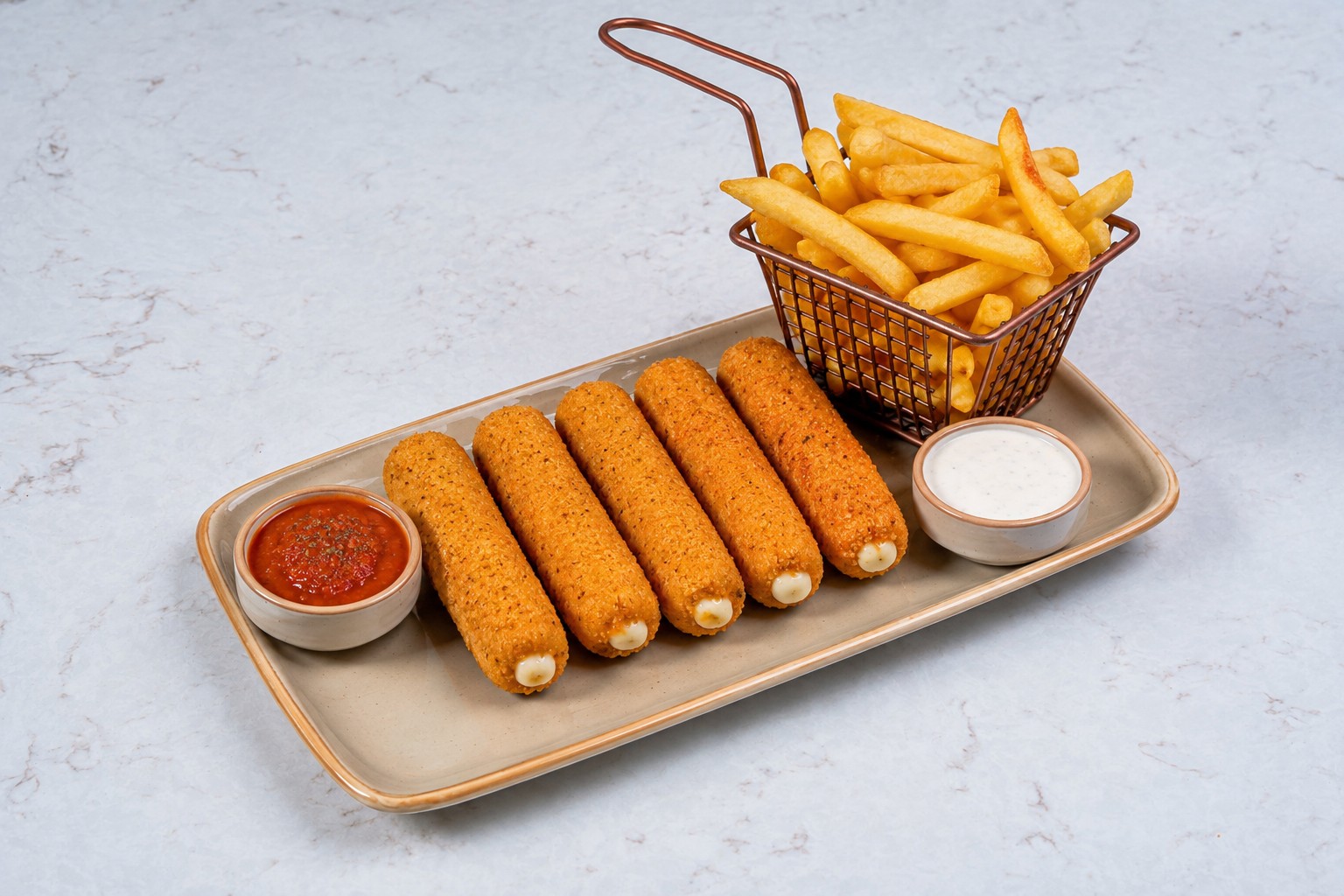mozzarella sticks - 5pcs