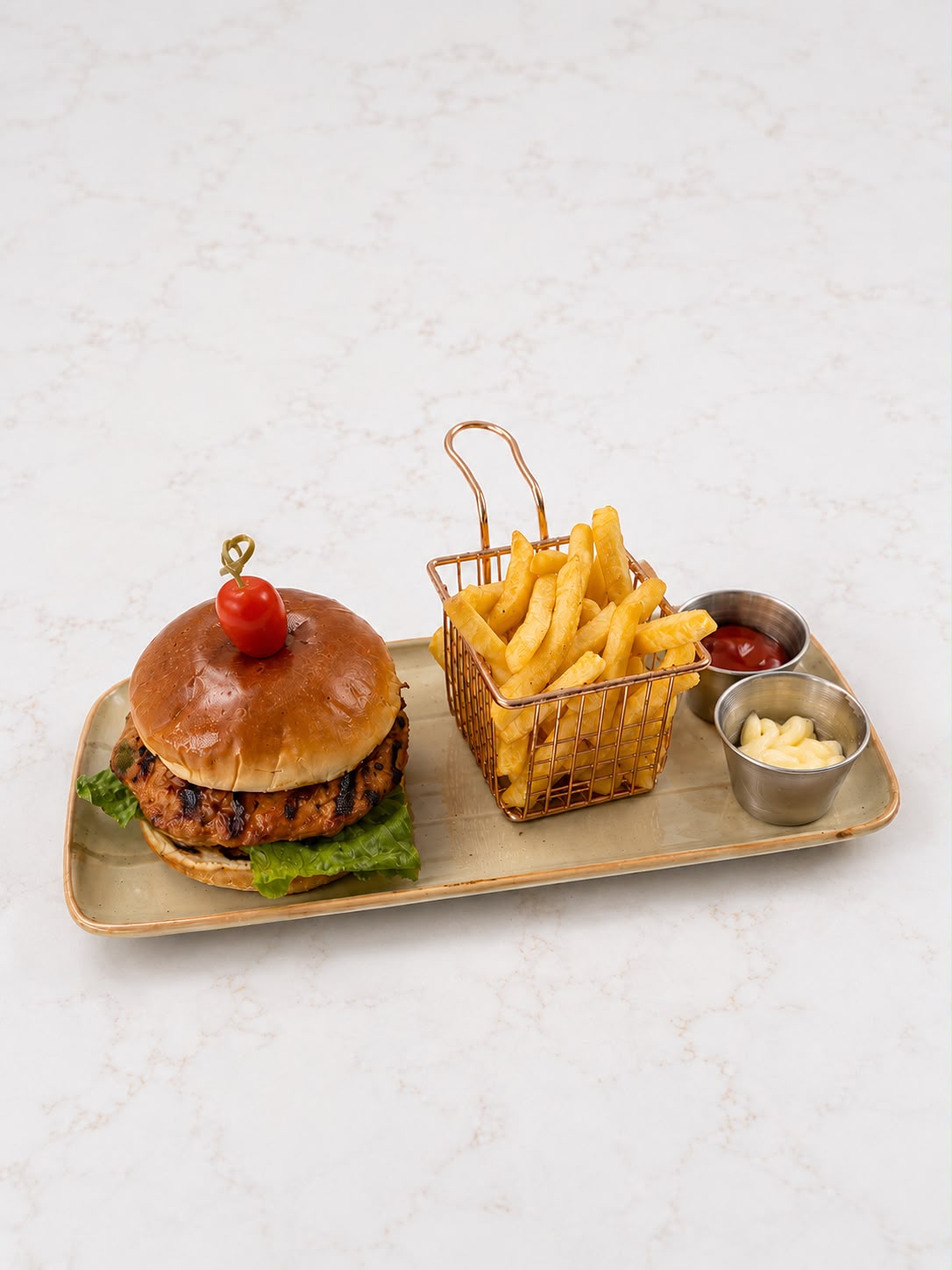 chicken burger
