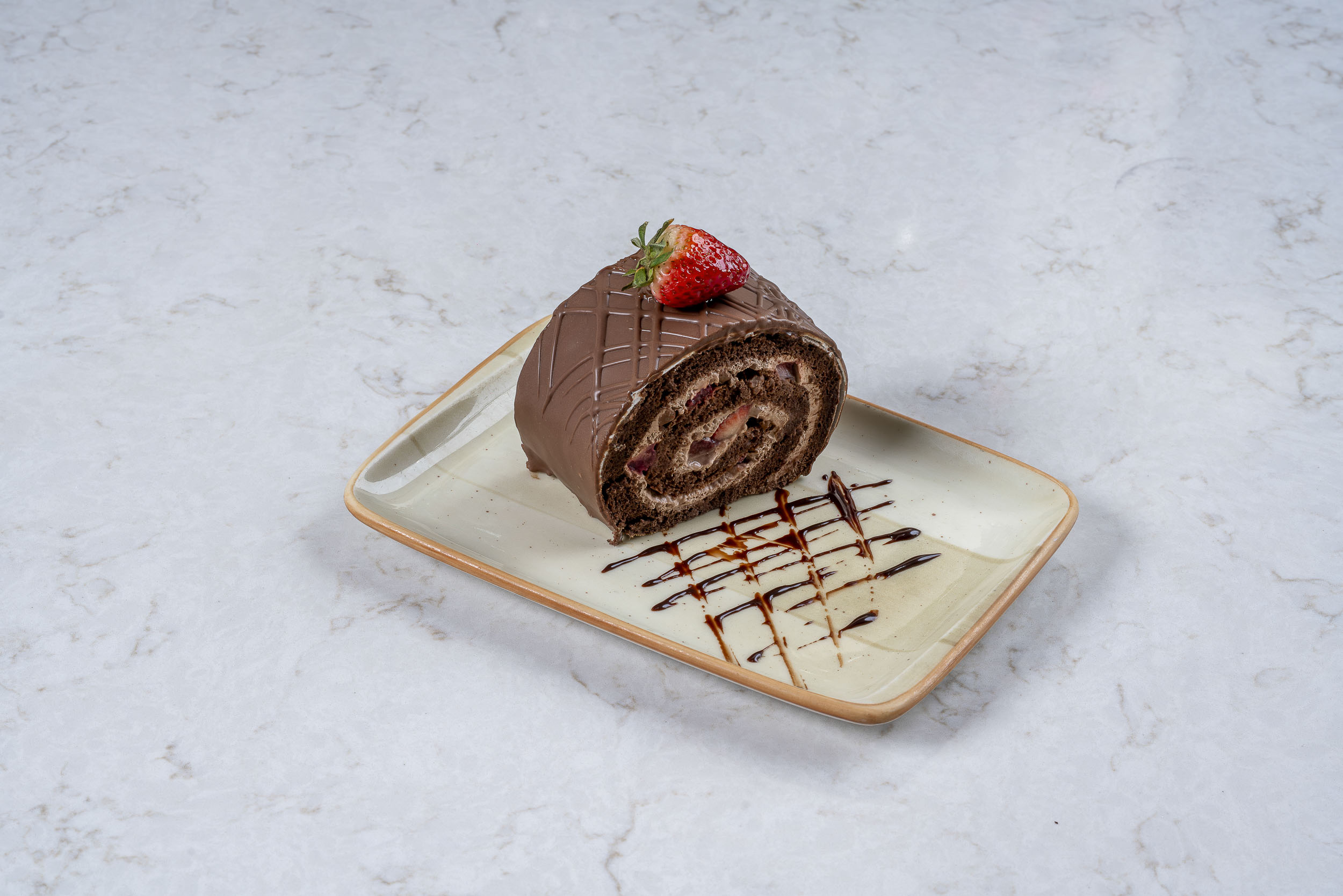 chocolate roll cake