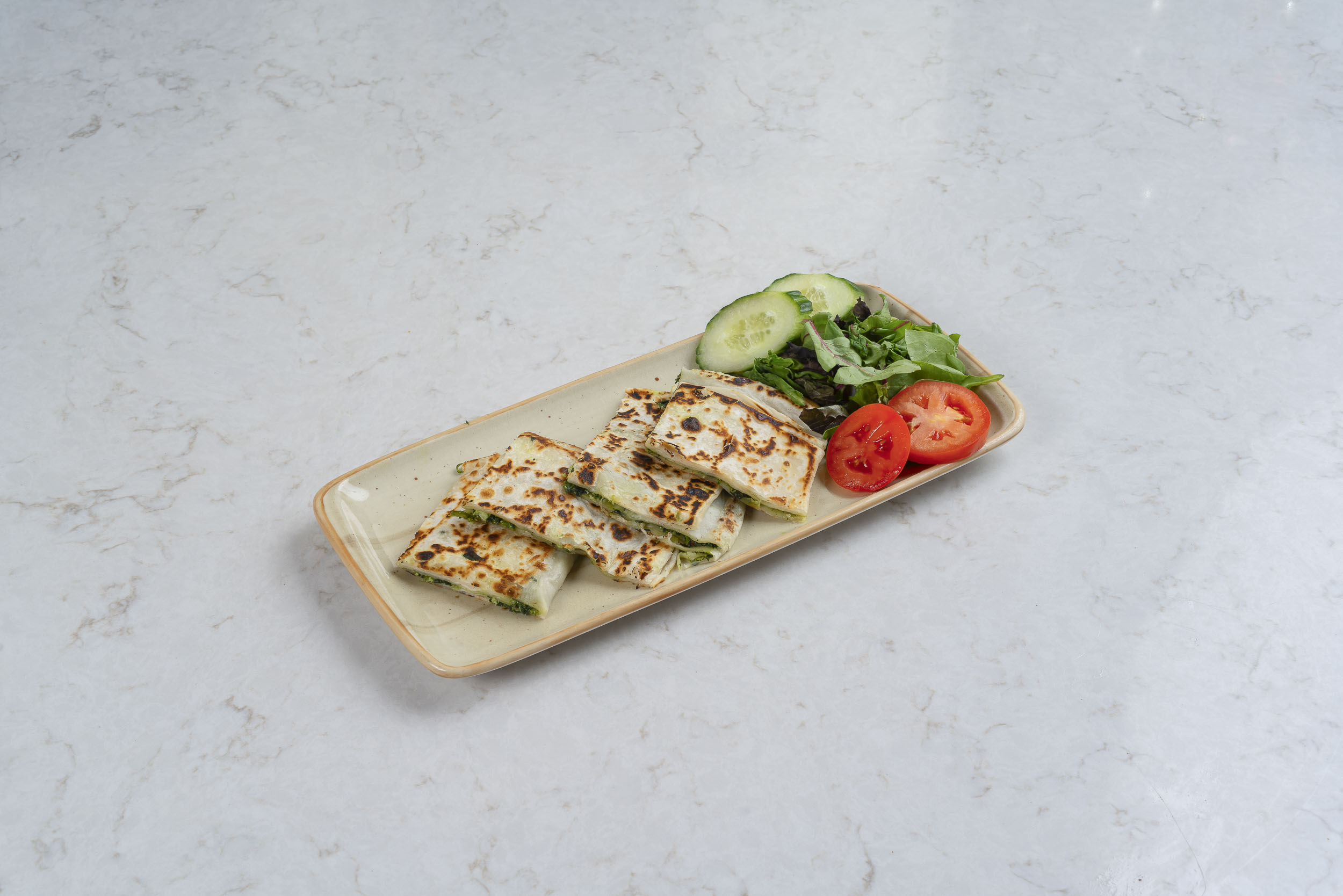 spinach & cheese gozleme